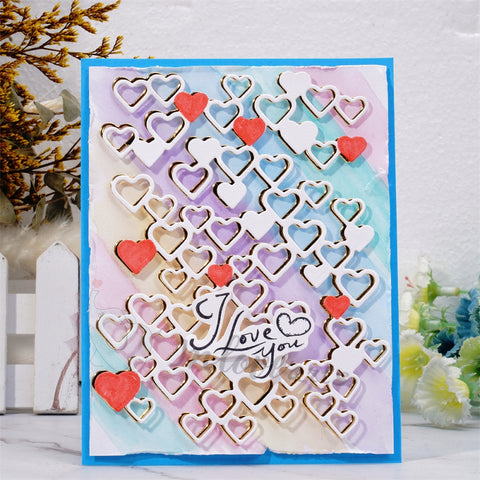 Inlovearts Full of Love Border Cutting Dies