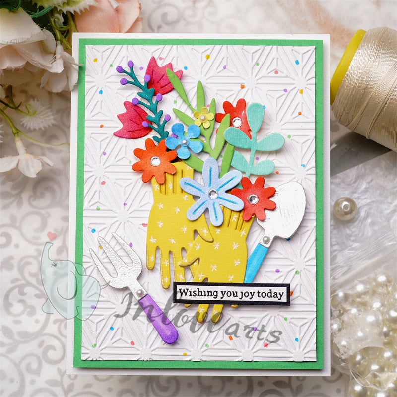 Inlovearts Gardener Tools Cutting Dies