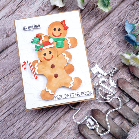 Inlovearts Gingerbread Man Cutting Dies