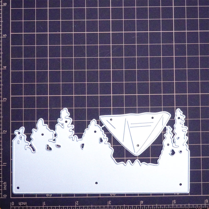 Inlovearts Go Camping Cutting Dies