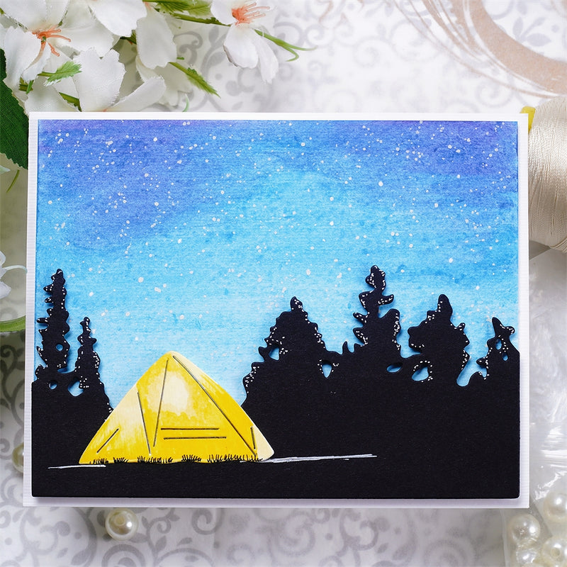 Inlovearts Go Camping Cutting Dies