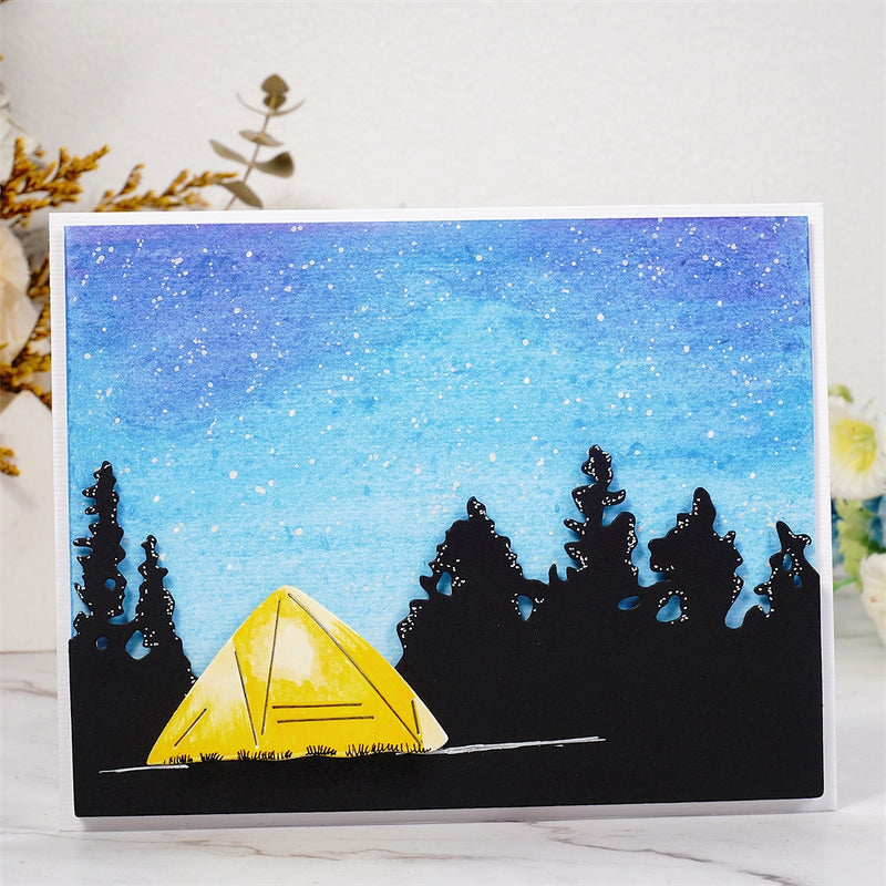 Inlovearts Go Camping Cutting Dies