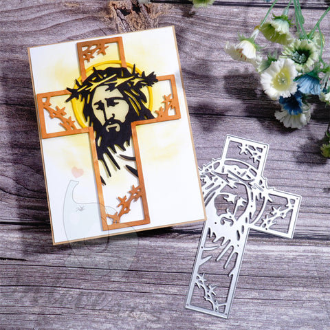Inlovearts Great Jesus Cross Cutting Dies