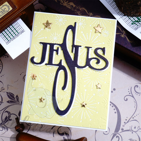 Inlovearts Great Jesus Word Cutting Dies