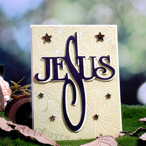 Inlovearts Great Jesus Word Cutting Dies