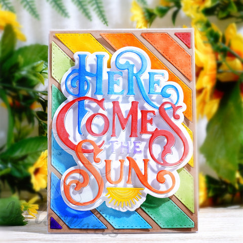 Inlovearts "HERE COMS THE SUN" Cutting Dies