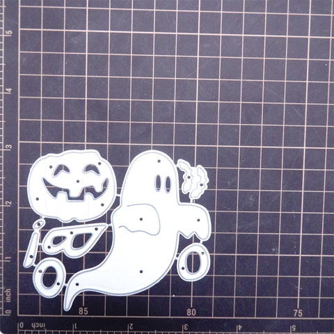 Inlovearts Halloween Boo Ghost Cutting Dies