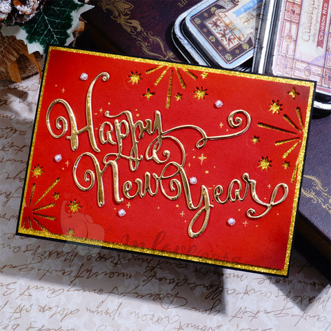 Inlovearts "Happy New Year" Word Cutting Dies