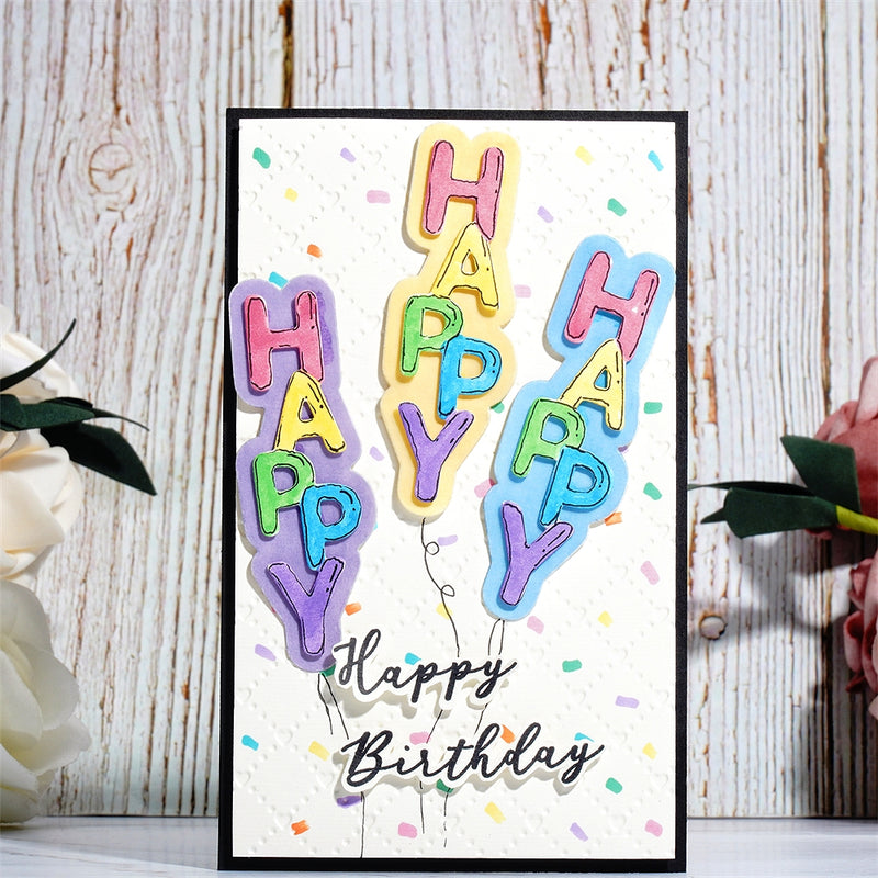 Inlovearts "Happy" Word Cutting Dies