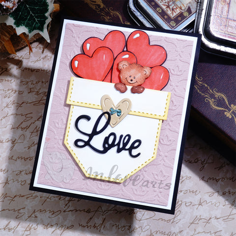 Inlovearts Heart in the Pocket Cutting Dies