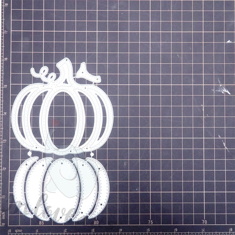 Inlovearts Hollow Pattern Pumpkin Cutting Dies