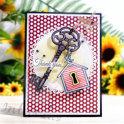 Inlovearts Home Key Cutting Dies