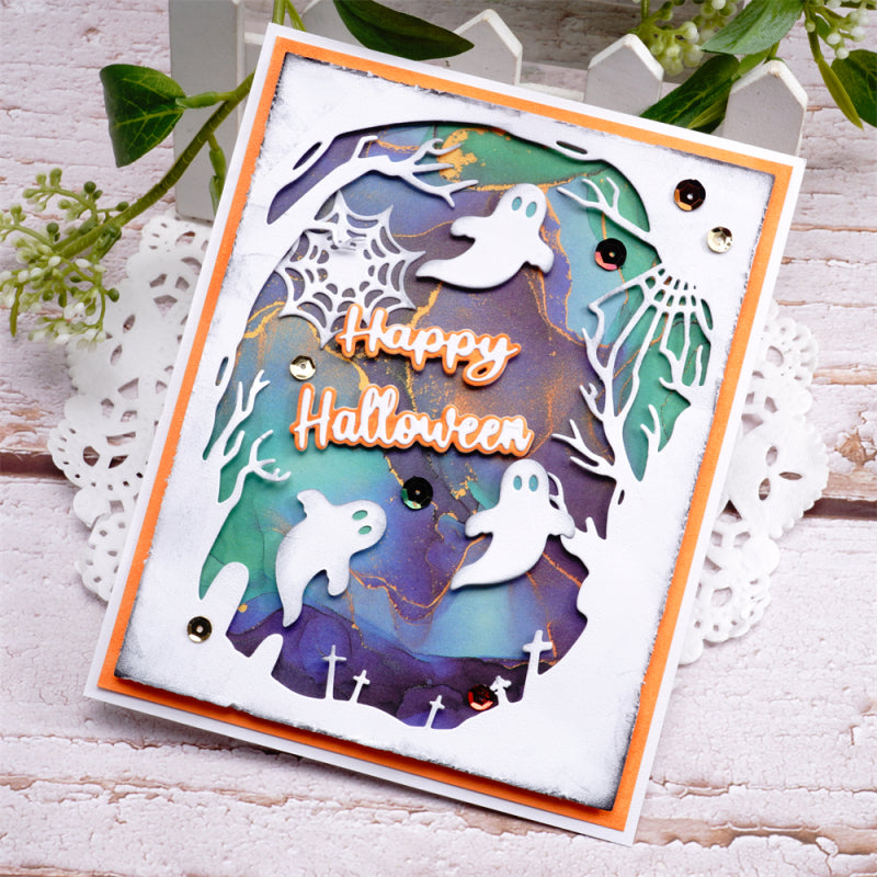 Inlovearts Horrible Forest Frame Cutting Dies