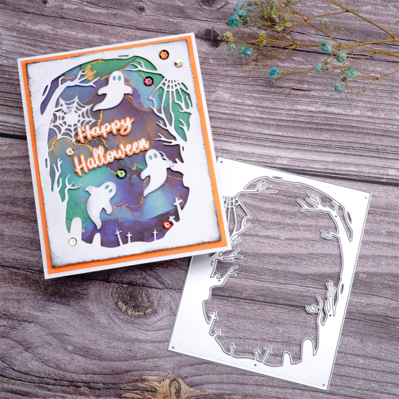 Inlovearts Horrible Forest Frame Cutting Dies
