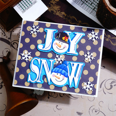 Inlovearts JOY SNOW Cutting Dies