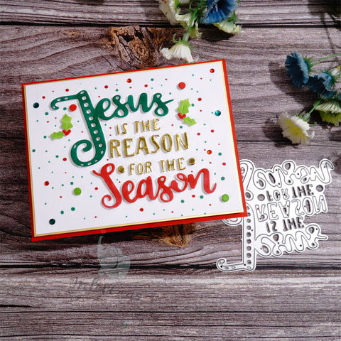 Inlovearts "Jesus is the reason for the Season" Cutting Dies