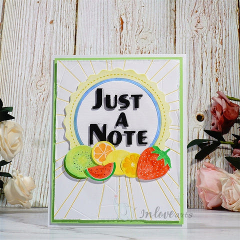 Inlovearts Juicy Fruit Cutting Dies