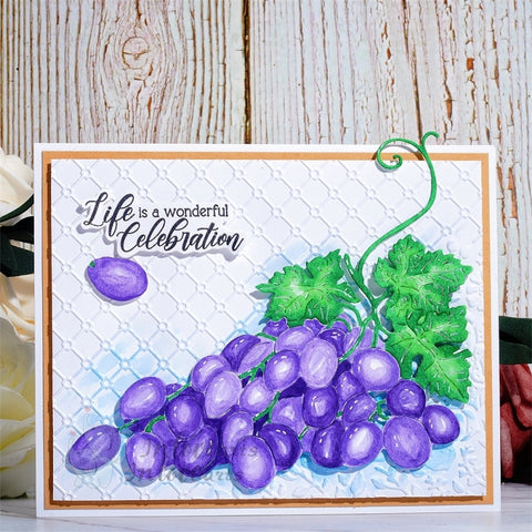 Inlovearts Juicy Grape Cutting Dies