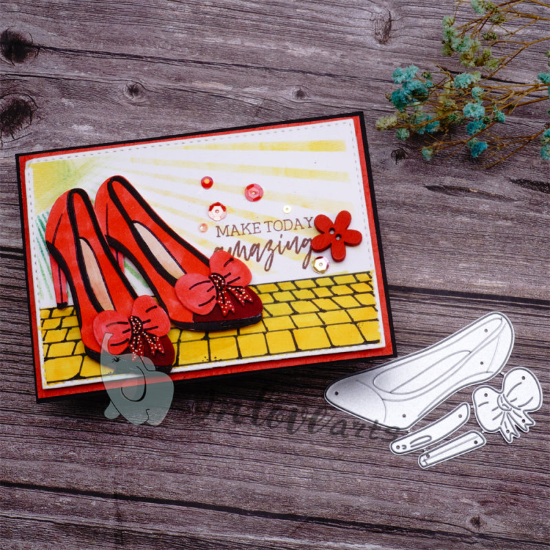 Inlovearts Lady Heels Cutting Dies