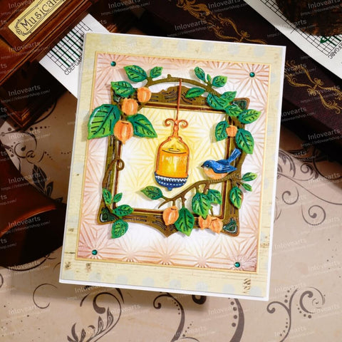 Inlovearts Lamp and Wooden Frame Cutting Dies