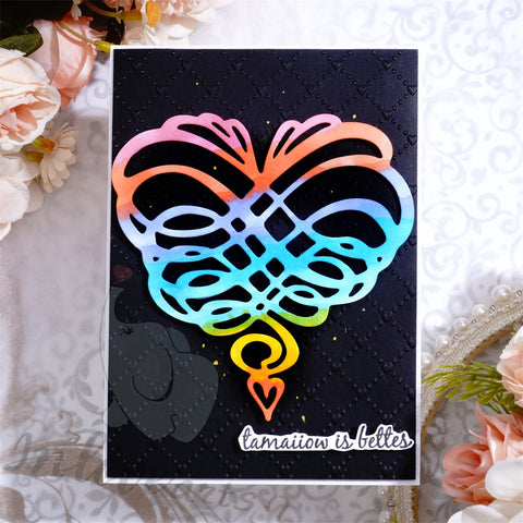 Inlovearts Line Heart Cutting Dies