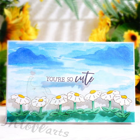 Inlovearts Little Daisies Cutting Dies