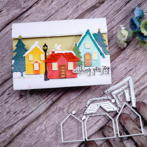 Inlovearts Little House and Tree Cutting Dies