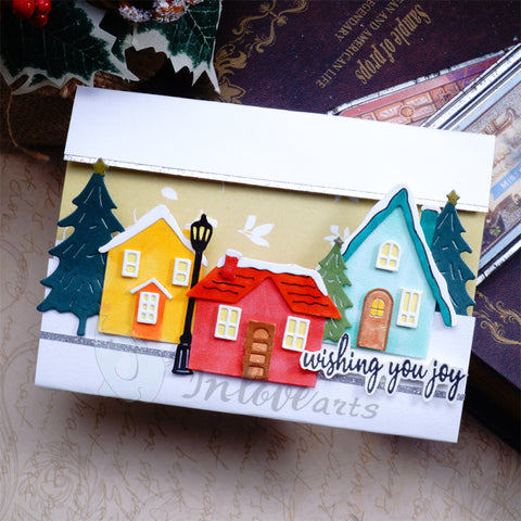 Inlovearts Little House and Tree Cutting Dies