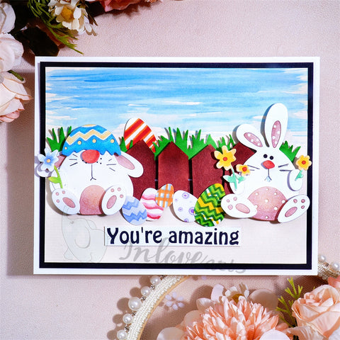 Inlovearts Lovely Bunny Cutting Dies