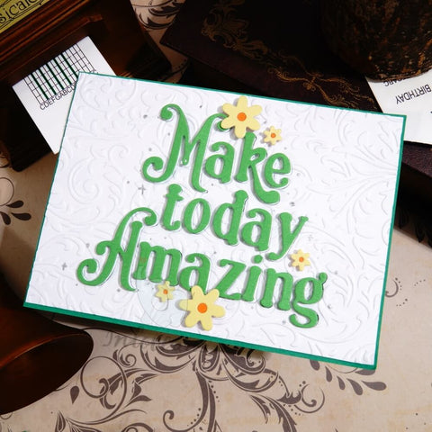 Inlovearts Make Today Amazing Cutting Dies