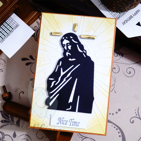 Inlovearts Meditating Jesus Cutting Dies