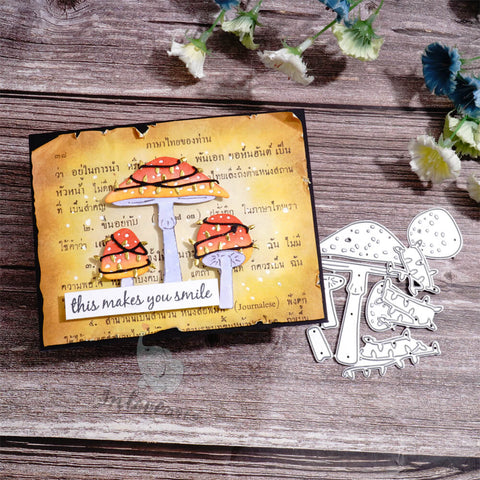 Inlovearts Mushroom and Light Strip Cutting Dies