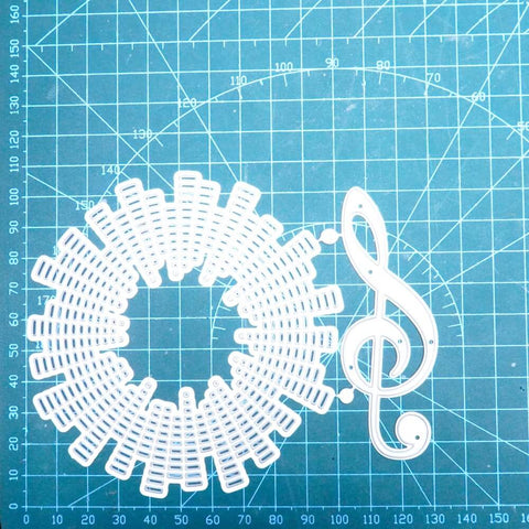 Inlovearts Music Note and Voice Cutting Dies