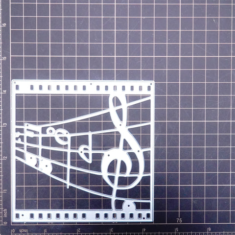 Inlovearts Music Notes on the Film Cutting Dies