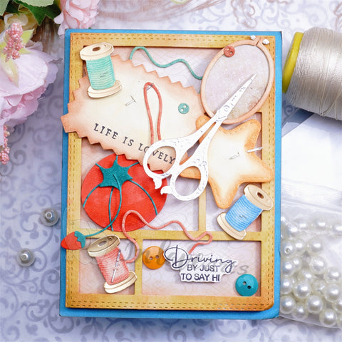 Inlovearts Needlework Tools Cutting Dies