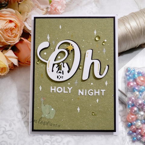 Inlovearts Oh Holy Night Cutting Dies