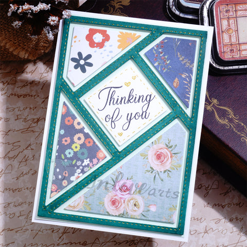 Inlovearts Patchwork Background Board Cutting Dies
