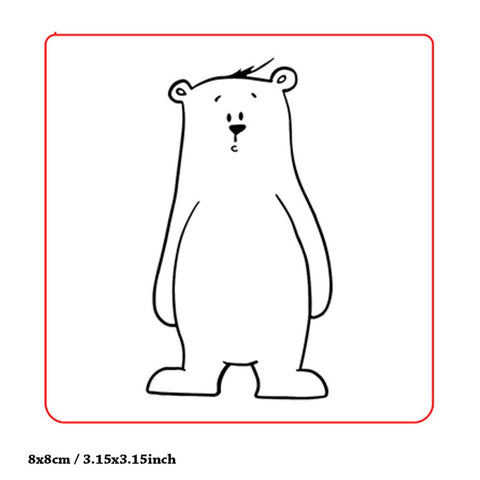 Inlovearts Polar Bear Emboss Folder