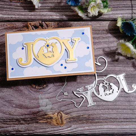 Inlovearts Prayer JOY Word Cutting Dies