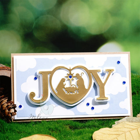 Inlovearts Prayer JOY Word Cutting Dies