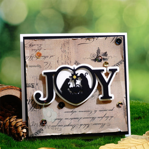 Inlovearts Prayer JOY Word Cutting Dies