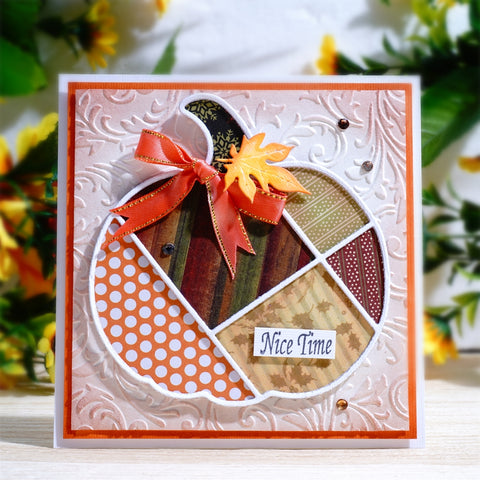 Inlovearts Pumpkin Frame Cutting Dies