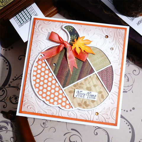 Inlovearts Pumpkin Frame Cutting Dies