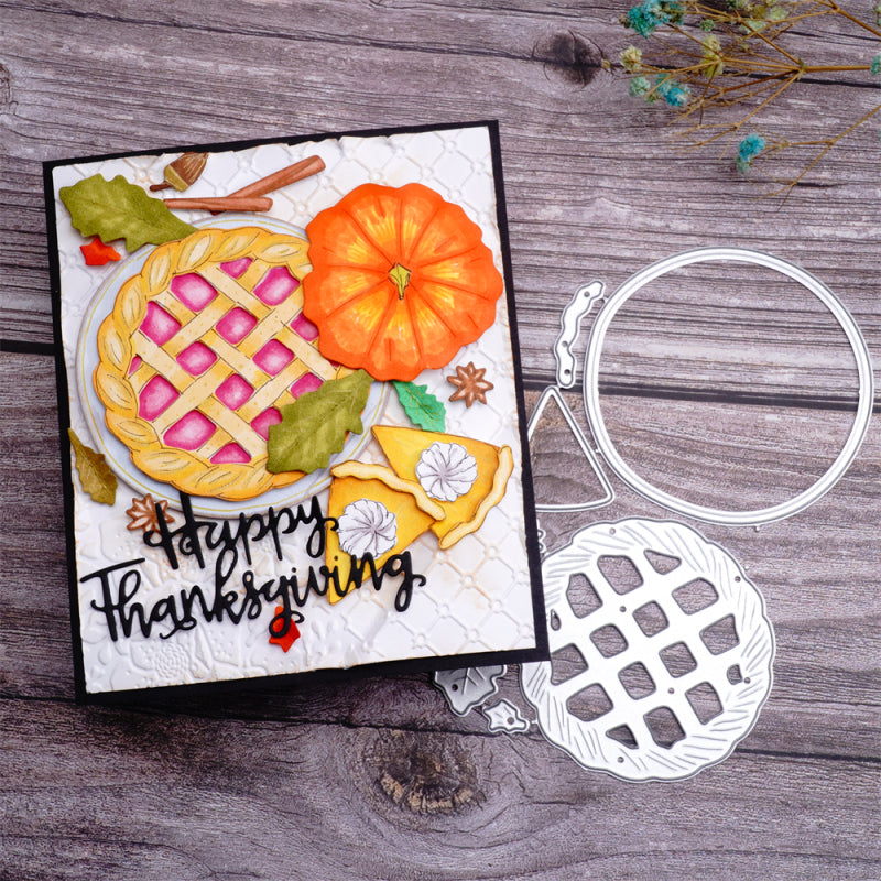 Inlovearts Pumpkin Pie Cutting Dies