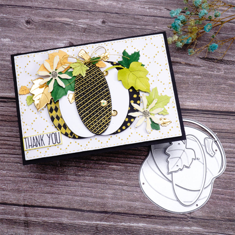 Inlovearts Pumpkin and Leaf Cutting Dies