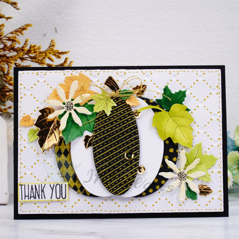 Inlovearts Pumpkin and Leaf Cutting Dies