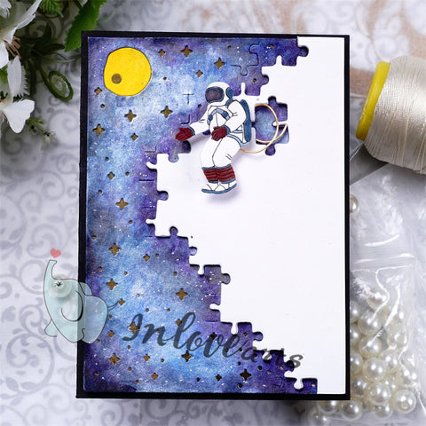 Inlovearts Puzzle Border Cutting Dies