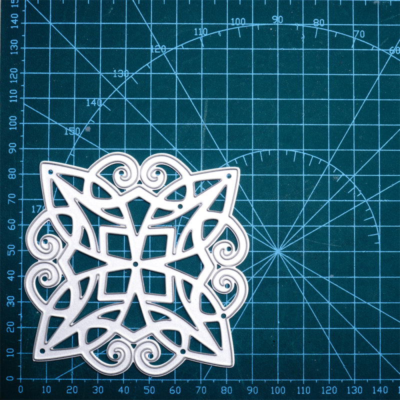Inlovearts Rhombus Geometric Pattern Border Cutting Dies