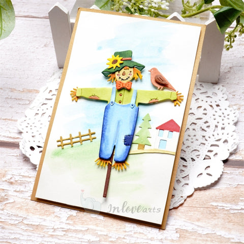 Inlovearts Scarecrow Cutting Dies