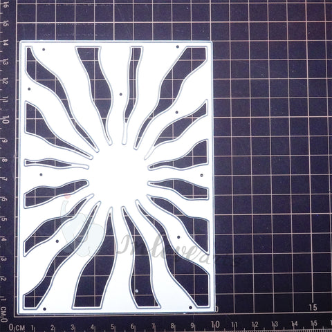 Inlovearts Shining Sun Background Board Cutting Dies